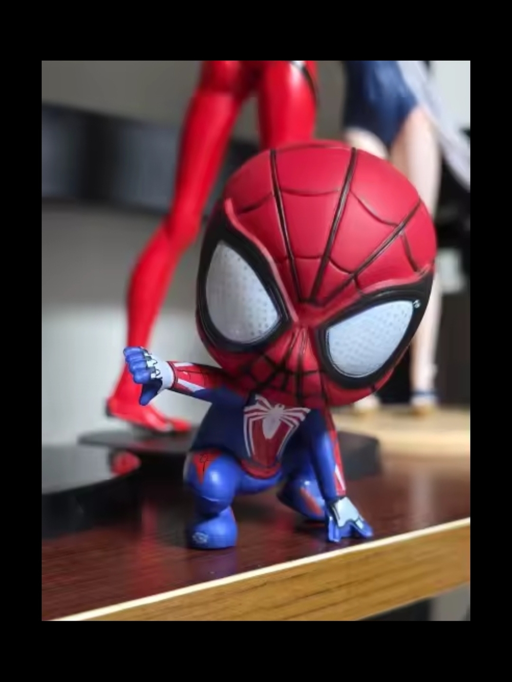 Marvel Spider-Man Chibi-Style Collectible Crouching Pose Amazing Spider-Man NEW